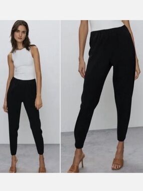 Aritzia Babaton black Dexter pants size small